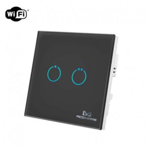 MCO Home WiFi 2gang Black