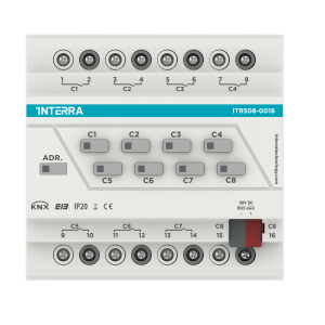 KNX Combo Actuator 8-1 Channel